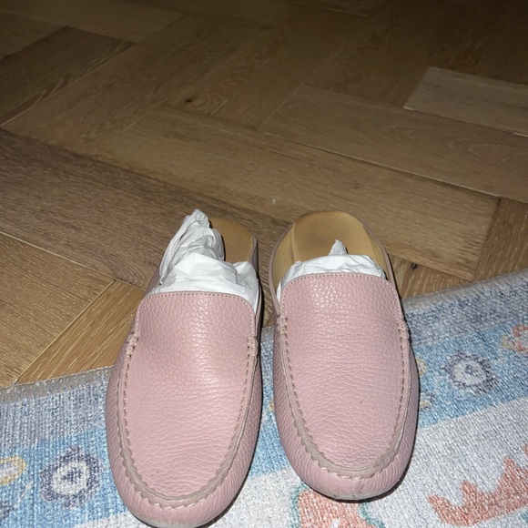 M. Gemi Shoes - M. Gemi Pink Leather Loafers